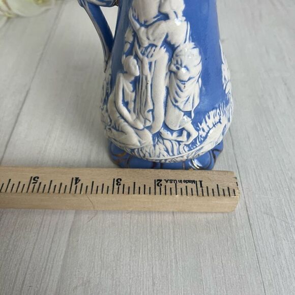 1965 Vintage Ceramic Pitcher 6.5in. - Picture 8 of 11